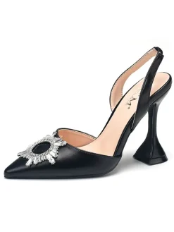 C'M Pumps^Slingpumps in Schwarz
