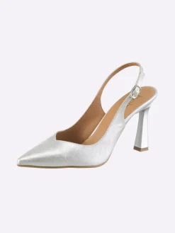 Slingpumps in silberfarben>Heine