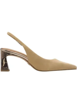 Slingpumps in TAN COMB><noscript><img width=