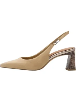 Slingpumps in TAN COMB><noscript><img width=