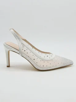 Slingpumps in Weiß>Bellucci Discount