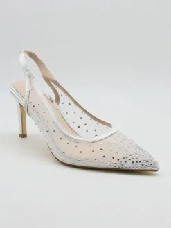 Slingpumps in Weiß>Bellucci Discount