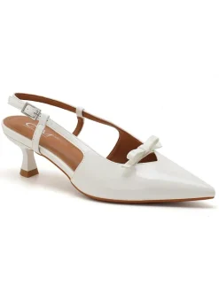 C'M Pumps^Slingpumps in Weiß