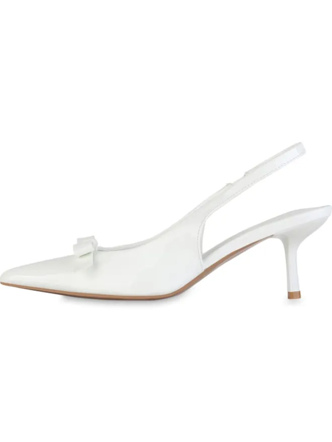 VAN HILL Pumps^Slingpumps Seraphina in Weiss Lack