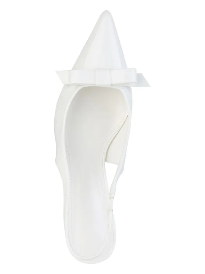 VAN HILL Pumps^Slingpumps Seraphina in Weiss Lack