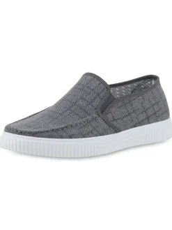 Slip Ons Derek in Grau>VAN HILL New