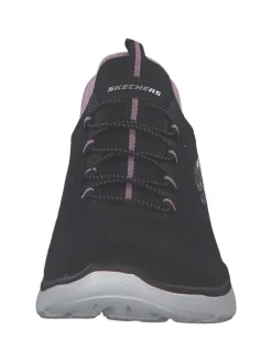 Skechers Schnürschuhe^Slip-On-Sneaker in Schwarz