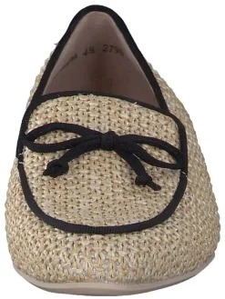 Paul Green Halbschuhe^Slipper in Beige/ Schwarz
