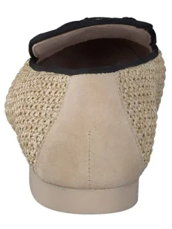 Paul Green Halbschuhe^Slipper in Beige/ Schwarz