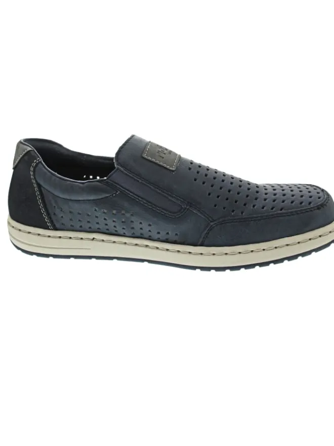 rieker Halbschuhe^Slipper Blau