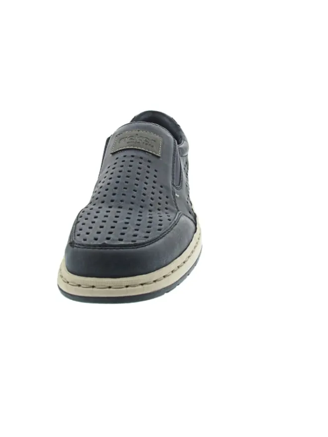 rieker Halbschuhe^Slipper Blau