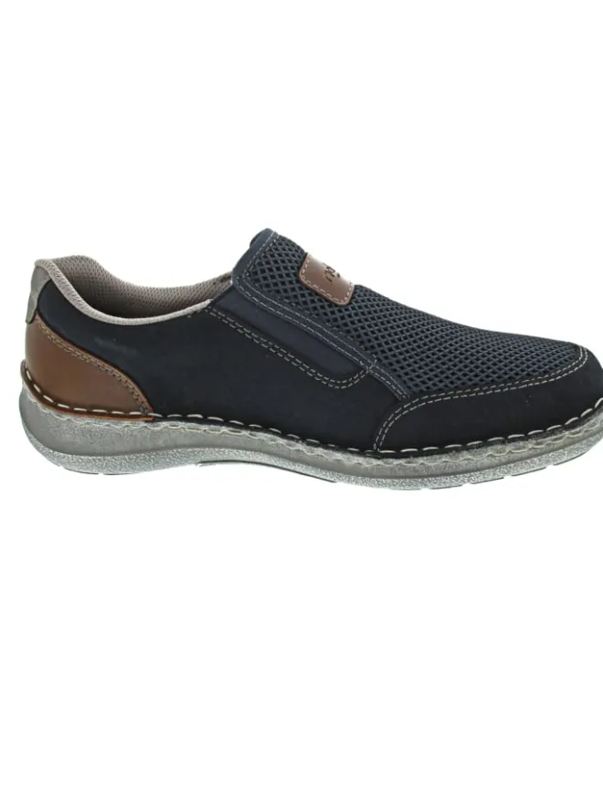 Slipper Blau>rieker