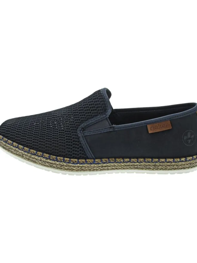 rieker Halbschuhe^Slipper Blau