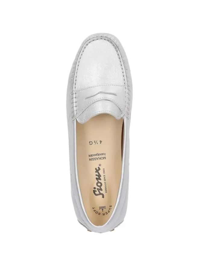 Slipper Borinka-700 in silber>Sioux Outlet