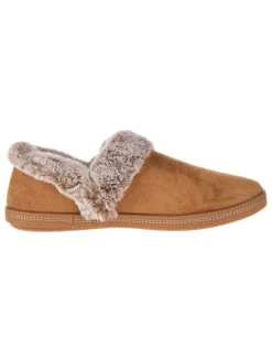 Skechers Halbschuhe^Slipper "Cozy Campfire" in Hellbraun