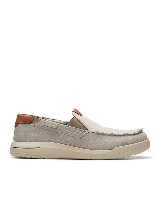 Clarks Halbschuhe^Slipper "Driftlite Step" in Beige