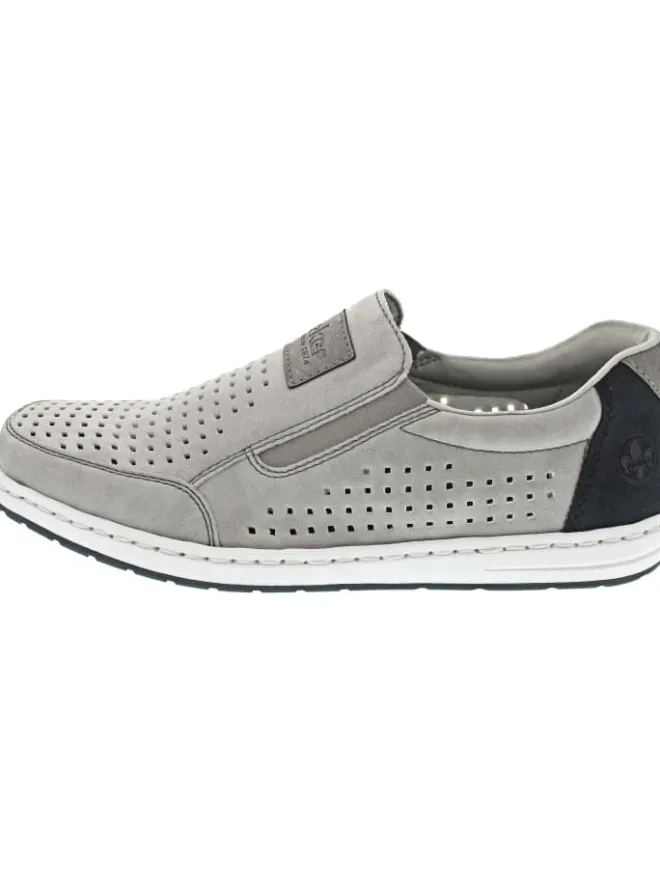rieker Halbschuhe^Slipper Grau