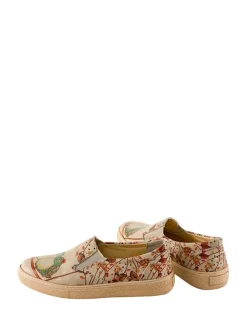 Streetfly Halbschuhe^Slipper in Beige/ Bunt