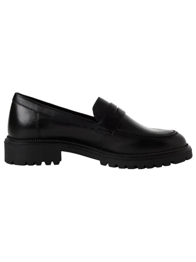 Tamaris Halbschuhe^Slipper in BLACK LEATHER