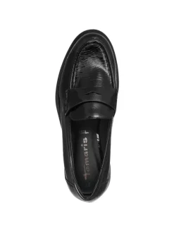 Tamaris Halbschuhe^Slipper in BLACK PAT.