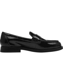 Tamaris Halbschuhe^Slipper in BLACK PAT.