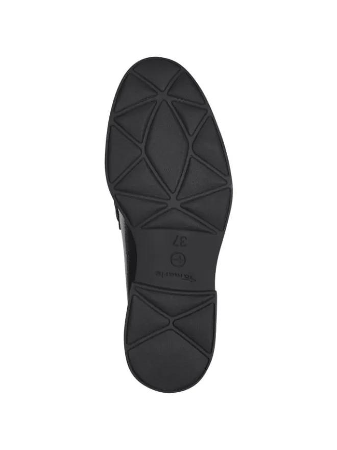 Tamaris Halbschuhe^Slipper in BLACK PAT.