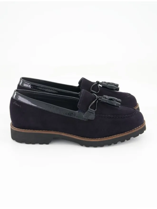 Sioux Halbschuhe^Slipper in Blau