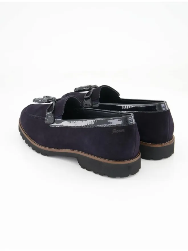 Sioux Halbschuhe^Slipper in Blau