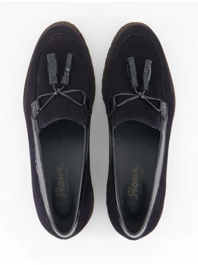 Sioux Halbschuhe^Slipper in Blau