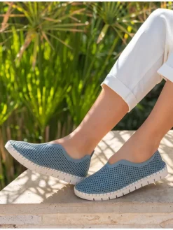 Slipper in Blau>Bellucci Clearance