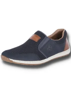Slipper in blau>rieker New
