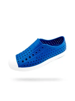 Native Halbschuhe|Halbschuhe·Slipper^Slipper in Blau/ Weiß