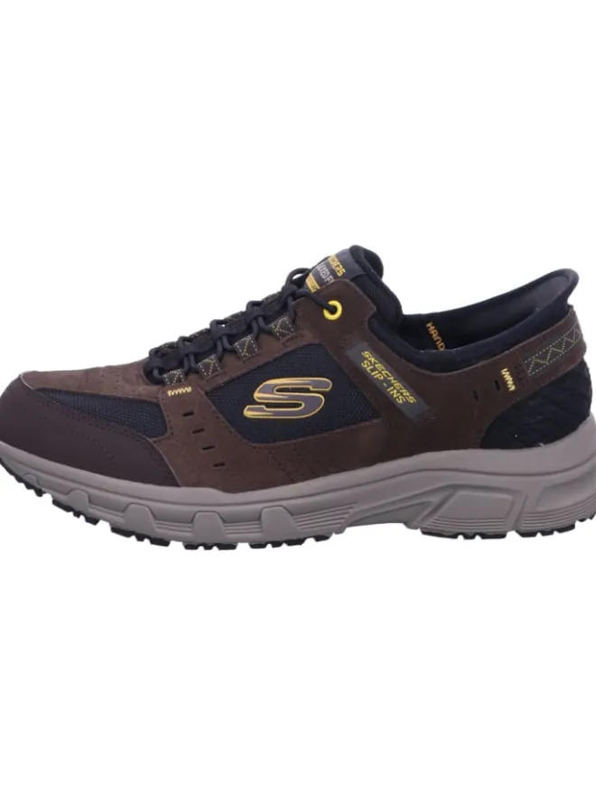 Slipper in braun>Skechers Hot