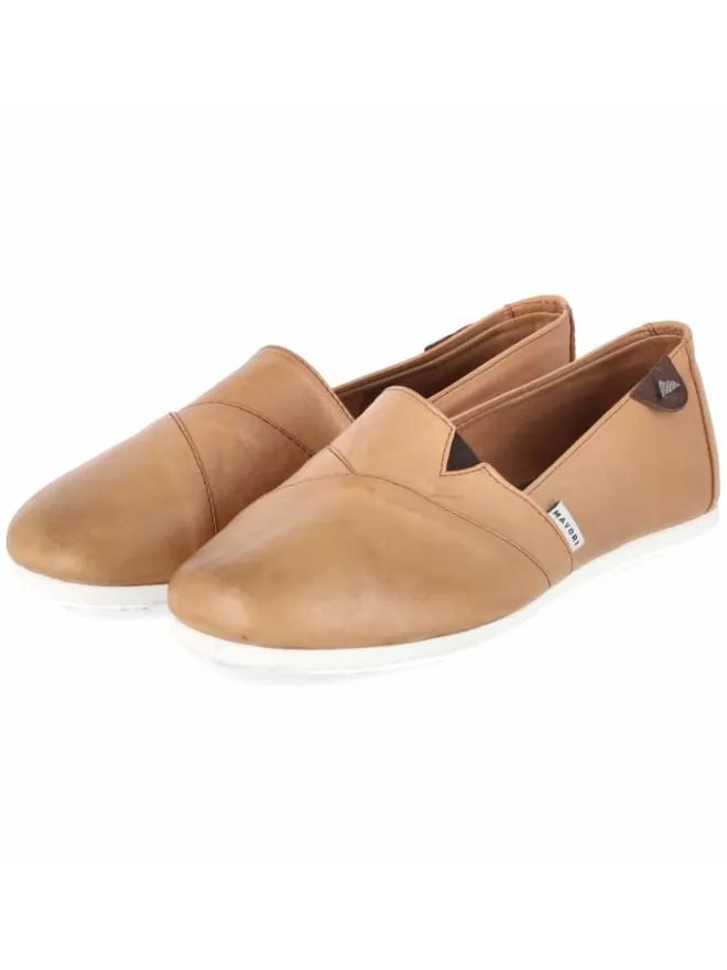 Mayori Halbschuhe^Slipper in braun