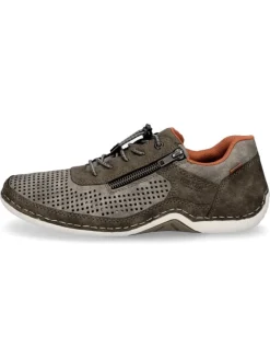 Slipper in braun grau>rieker Clearance