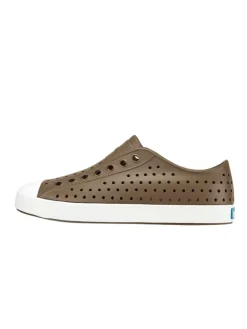 Native Halbschuhe^Slipper in Braun/ Weiß