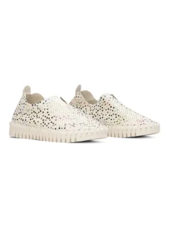 Ilse Jacobsen Halbschuhe^Slipper in Creme