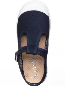Slipper in Dunkelblau><noscript><img width=