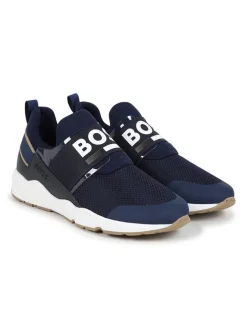 Slipper in Dunkelblau>Hugo Boss Kids Clearance