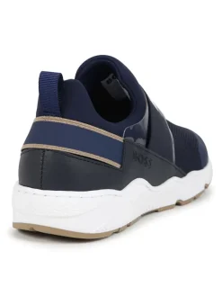 Slipper in Dunkelblau><noscript><img width=