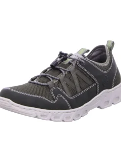 rieker Halbschuhe^Slipper in forest/vert/cement