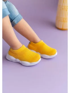 First Step Halbschuhe|Halbschuhe·Slipper^Slipper in Gelb