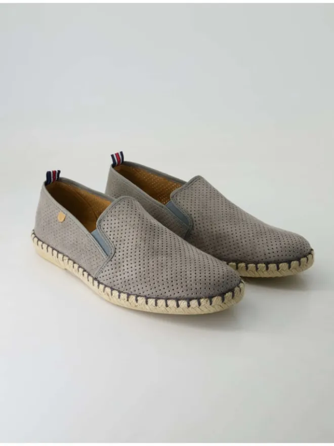 Verbenas Halbschuhe^Slipper in Grau