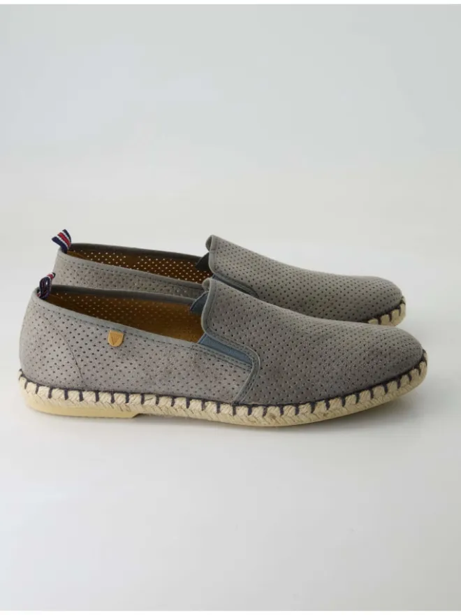 Verbenas Halbschuhe^Slipper in Grau