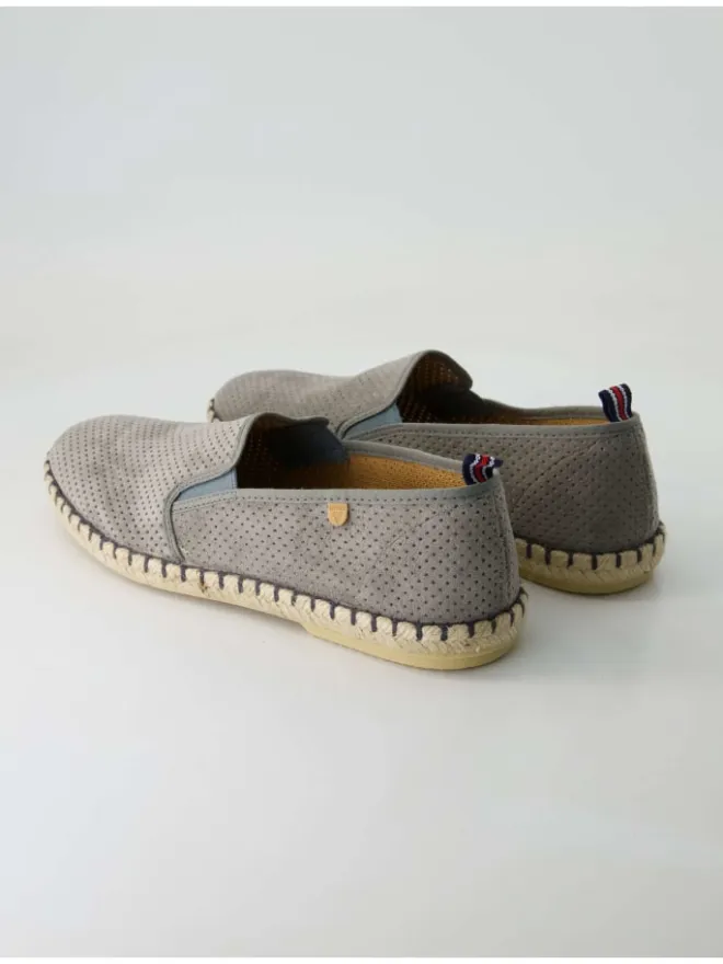 Verbenas Halbschuhe^Slipper in Grau