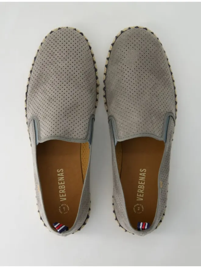 Verbenas Halbschuhe^Slipper in Grau