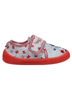 Walt Disney Halbschuhe|Halbschuhe·Slipper^Slipper in Grau/ Rot