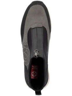 rieker Stiefel & Boots^Slipper in Grau/ Schwarz
