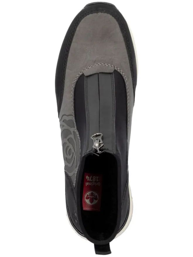 rieker Stiefel & Boots^Slipper in Grau/ Schwarz