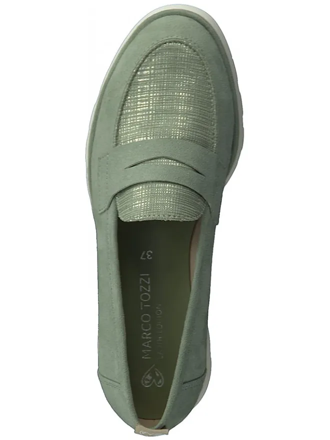 Marco Tozzi Halbschuhe^Slipper in Grün